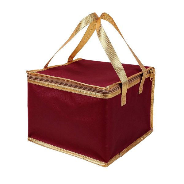 Non Woven Insulated Cooler with Zipper Closure