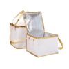 Non Woven Insulated Cooler with Zipper Closure