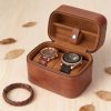 Pu Leather Watch Box with Zipper
