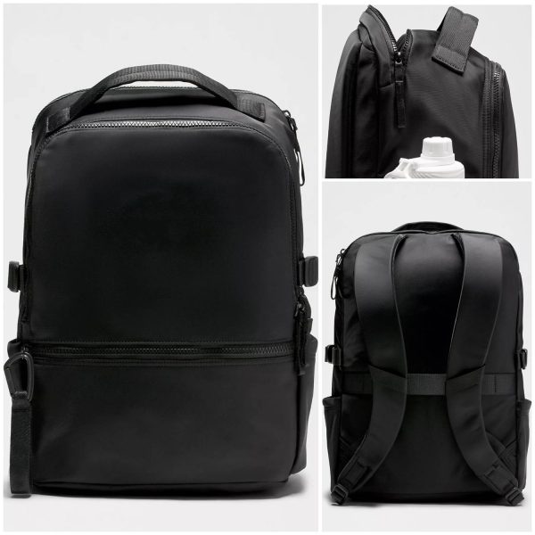 细节图_1787883411976.jpg 22L Nylon Water Resistant Backpack w/ Multiple Compartments