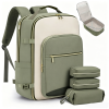 绿色_1788156688664.png 40L Travel Backpack with 3 Packing Cubes