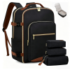 黑色_1788156681629.png 40L Travel Backpack with 3 Packing Cubes